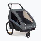 Kerékpár utánfutó Polisport Kids Trailer&Stroller black/grey