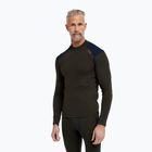 Férfi Termoaktiv pulóver Dovre Folded Collar khaki