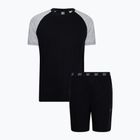 Férfi pizsama CR7 Pyjama Short black