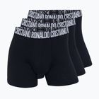 Férfi boxer nadrág CR7 Basic Trunk 3 pack black