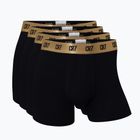 Férfi CR7 Basic Trunk boxeralsó 4 pár 2491 fekete