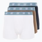 Férfi CR7 Basic Trunk boxeralsó 3 pár 712 több színű