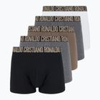 Férfi CR7 Basic Trunk boxeralsó 5 pár multicolor