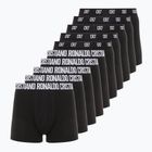Férfi boxeralsó CR7 Basic Trunk 10 pár fekete