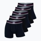 Férfi boxeralsó CR7 Basic Trunk 5 pár 2330 fekete