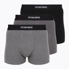 Férfi boxeralsó CR7 Basic Trunk 3 pár multicolour