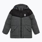 Gyerek bélelt kabát LEGO Lwjebel 733 dark grey melange