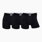 Férfi boxer nadrág CR7 Trunk Airmesh 3 pack black