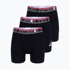 Gyermek boxer nadrág CR7 Trunk 3 pairs black