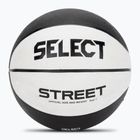 Gyermek kosárlabda SELECT Basketball Street v23 fehér/fekete 7-es méret