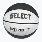 Gyermek kosárlabda SELECT Basketball Street v23 fehér/fekete 7-es méret