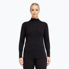 Női Termoaktiv pulóver Dovre Wool Zip black