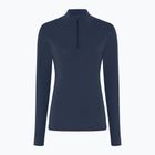 Női Termoaktiv pulóver Dovre Wool Zip navy