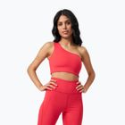 Girlfriend Collective Bianca One Shoulder cseresznye edzőmelltartó
