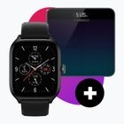 Amazfit GTS 4 óra + skála fekete W2168EU1N