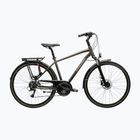 Férfi trekking kerékpár KROSS Trans 4.0 brown/silver/gloss