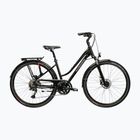 Női trekking kerékpár KROSS Trans 7.0 In black/pink/gloss