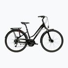 Női trekking kerékpár KROSS Trans 4.0 In black/silver/gloss