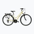 Női trekking kerékpár KROSS Trans 1.0 In beige/purple/gloss