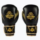 Bushido bokszkesztyűk természetes bőr fekete B-2v13-10oz