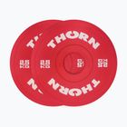 Súlyok THORN FIT Fractional 2 x 5 kg red/white
