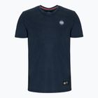 Férfi póló Pitbull West Coast T-Shirt Small Logo Denim Washed 190 dark navy