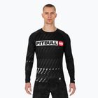 Férfi hosszú ujjú rashguard Pitbull Rashguard Street Dog black