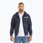Férfi Pitbull Athletic Logo kapucnis nylon kabát sötét navy színben