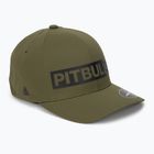 férfi baseballsapka męska Pitbull West Coast Full Cap ,,Hilltop" Stretch Fitted olive