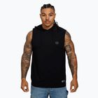 Férfi tank top Pitbull Hilltop kapucnis ujjatlan fekete