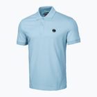 Férfi póló Pitbull West Coast Polo Pique Regular light blue
