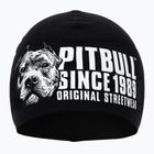 Férfi Pitbull Beanie Blood Dog téli sapka fekete