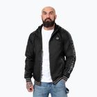 Férfi dzseki Pitbull West Coast Whitewood Hooded Nylon black
