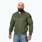 Férfi dzseki Pitbull West Coast Ma 1 Logo Flight 2 olive