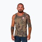Férfi póló Pitbull Small Hilltop Tank Top woodland camo