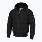 Férfi télikabát Pitbull Gopher Quilted Hooded black