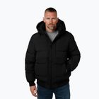Férfi télikabát Pitbull Patton Quilted Hooded black