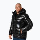 Férfi télikabát Pitbull Pepperwood Ribstop Padded Hooded black