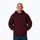 Férfi pulóver Pitbull Small Logo Hooded burgundy