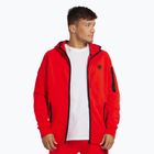 Férfi pulóver Pitbull Hermes Hooded Zip flame red