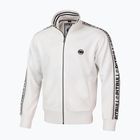 Férfi pulóver Pitbull Trackjacket Tape Logo Terry Group off white