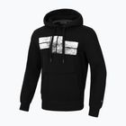 Férfi pulóver Pitbull Hooded Classic Logo black