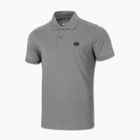 Férfi Pitbull Polo Jersey Small Logó szürke