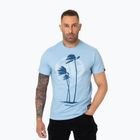 Férfi póló Pitbull Palms light blue