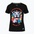 Pitbull női póló Happy Pit 2 fekete