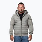 Férfi dzseki Pitbull Palomar Padded Hooded Hybrid dusty sage