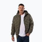 Férfi télikabát Pitbull Fisk Quilted Hooded olive