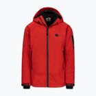 Férfi téli dzseki Pitbull Padded Rockfish Hooded fluorescent red
