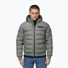 Férfi télikabát Pitbull Dillon Quilted Hooded dusty salvia