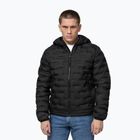 Férfi téli kabát Pitbull Camino Quilted Hooded black